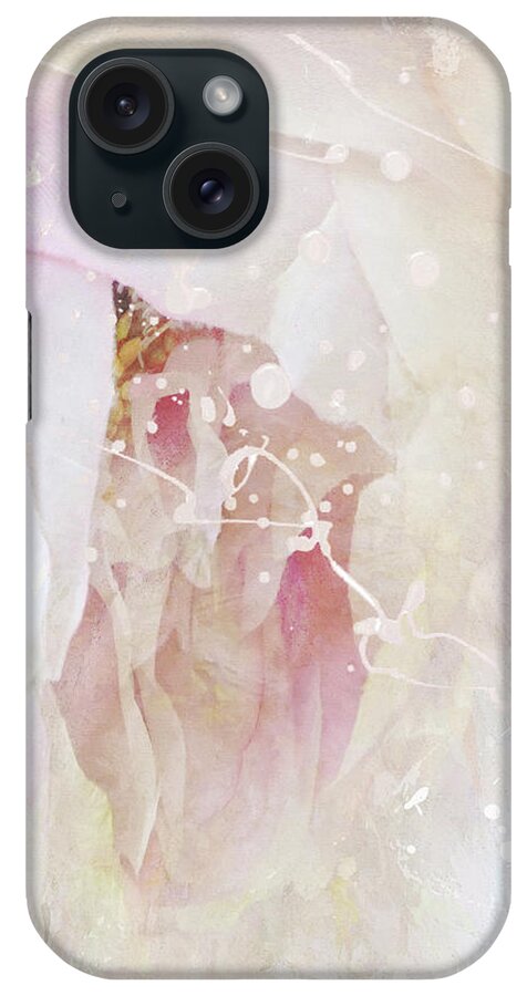 Abstract iPhone Case featuring the photograph Queen of Hearts by Karen Lynch