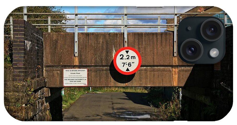 Railway Bridge iPhone Case featuring the photograph Railway bridge by Martin Smith