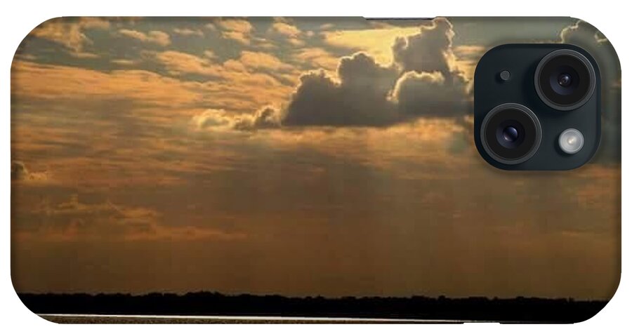 Florida iPhone Case featuring the photograph Rain in the Distance by Lindsey Floyd
