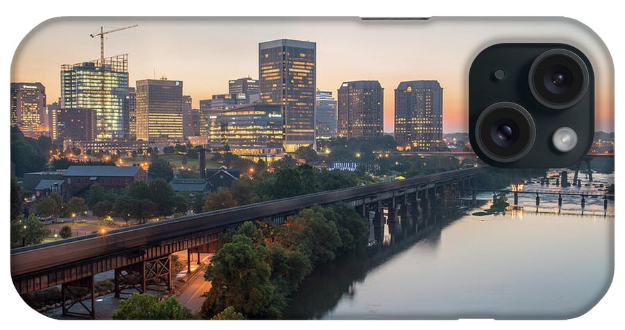 Richmond Skyline iPhone Case featuring the photograph Richmond VA Sunrise by Doug Ash