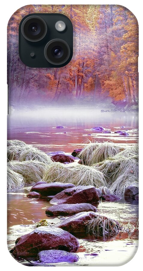Yosemite iPhone Case featuring the photograph River in Yosemite by Jon Glaser