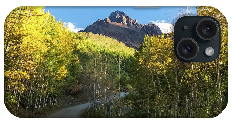 County Road 7 iPhone Case featuring the photograph Road to Sneffels  by Joe Kopp