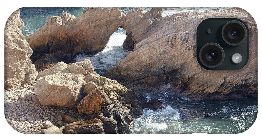 Rocks iPhone Case featuring the photograph Rocks At Montana De Oro by Michael Rock