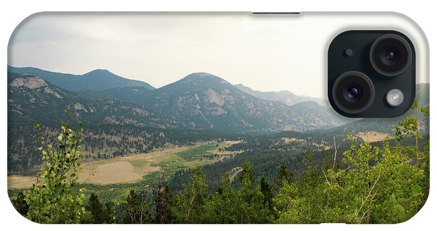 Mountain iPhone Case featuring the photograph Rocky Mountain Overlook by Nicole Lloyd