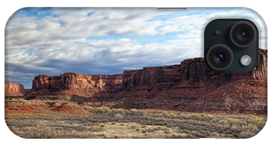 Canyonlands iPhone 15 Case featuring the photograph Roll On River by Jim Garrison