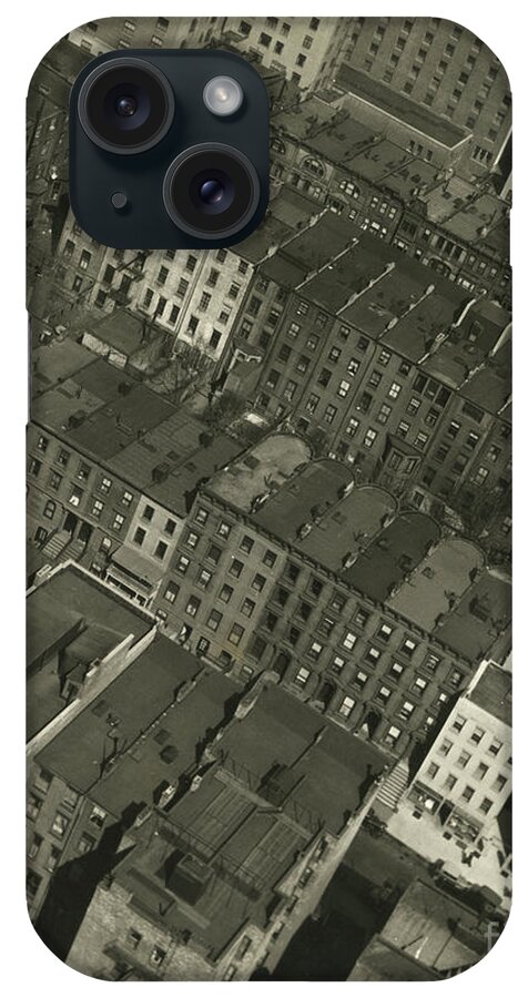 Irving Browning iPhone Case featuring the photograph Rooftops, Northwest From 52nd Street And Madison Avenue, New York, Usa, C1920-38 by Irving Browning