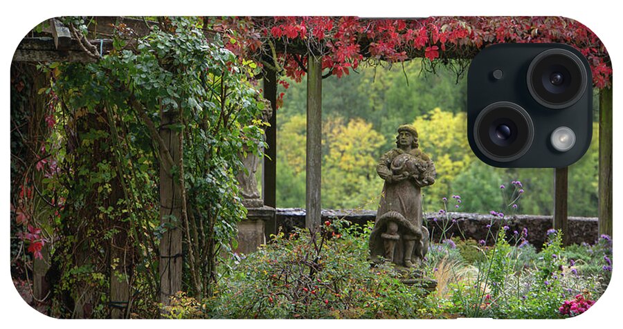 Jenny Rainbow Fine Art Photography iPhone Case featuring the photograph Rothenburg Castle Garden by Jenny Rainbow