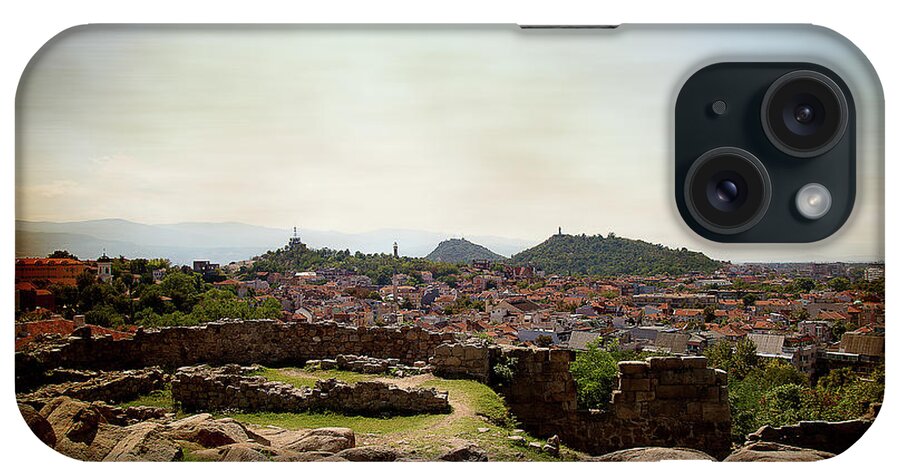 Plovdiv iPhone Case featuring the photograph Ruins on the Top of the Hill by Milena Ilieva