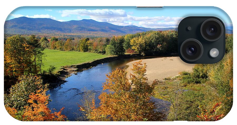 Saco River iPhone Case featuring the photograph Saco Valley Overlook by Imagery-at- Work