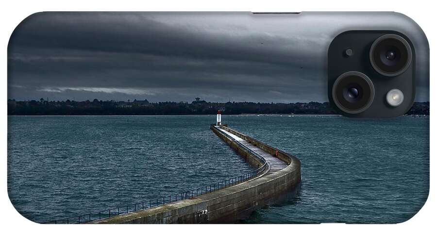 Tranquility iPhone Case featuring the photograph Saint Malo Harbour by Julio López Saguar
