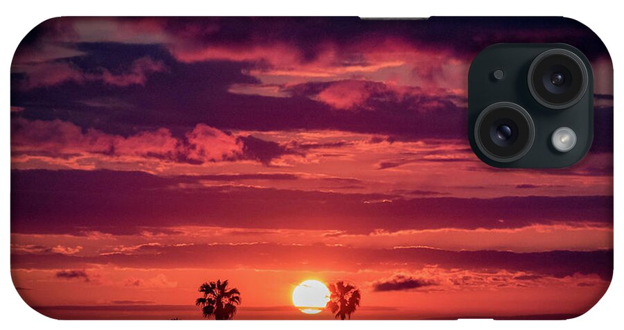Sunset iPhone Case featuring the photograph San Clemente Sunset by Jeff Hubbard