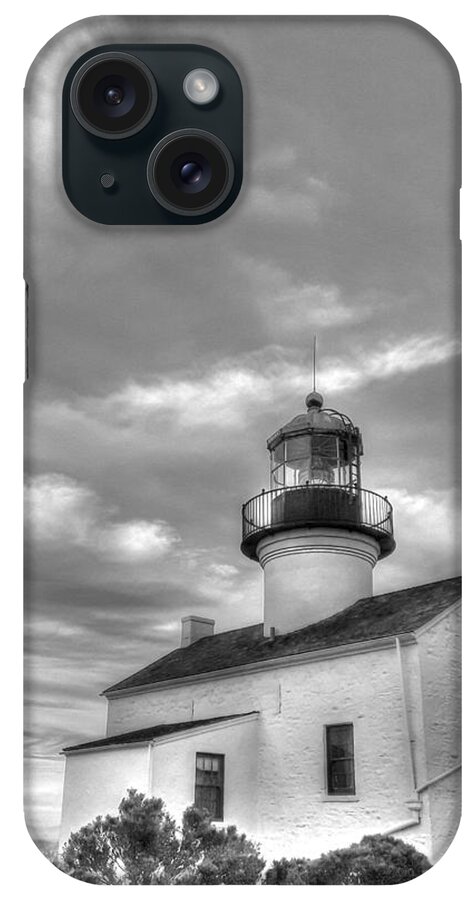 San Diego iPhone Case featuring the photograph San Diego Lighthouse by Bill Hamilton