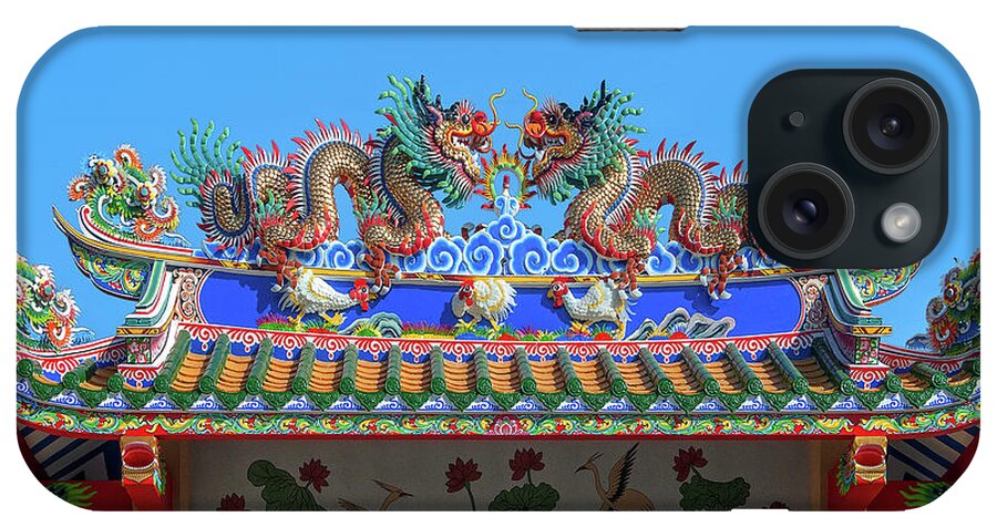 Scenic iPhone Case featuring the photograph San Jao Phut Gong Dragon Gate DTHU0702 by Gerry Gantt