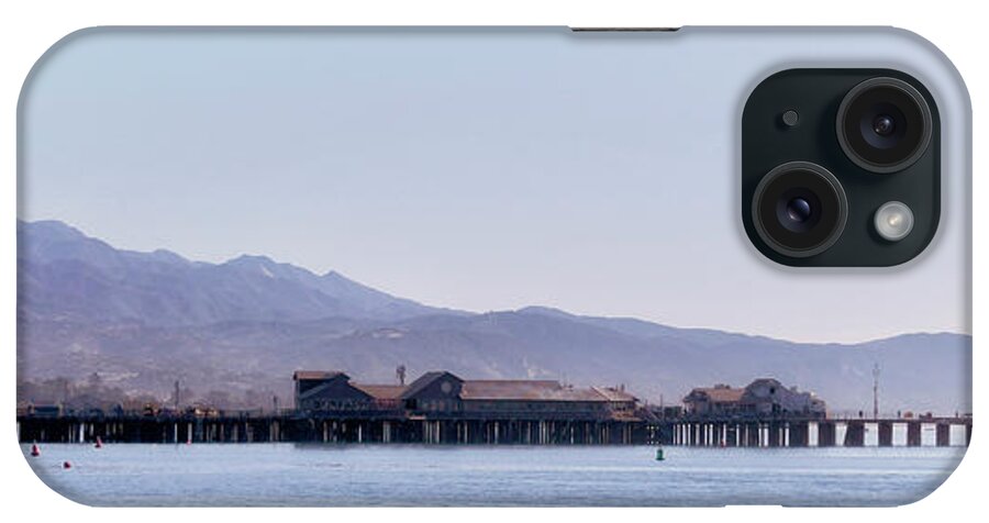 Santa Barbara Pier iPhone Case featuring the photograph Santa Barbara Harbor by Pamela Steege