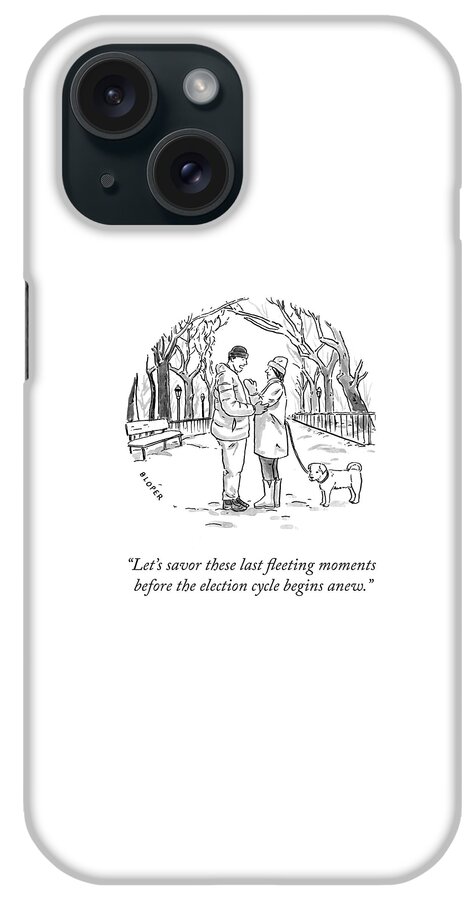 Savor The Moment iPhone Case