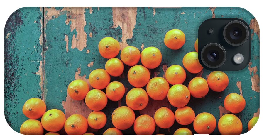 Oakland iPhone Case featuring the photograph Scattered Tangerines by Sarah Palmer