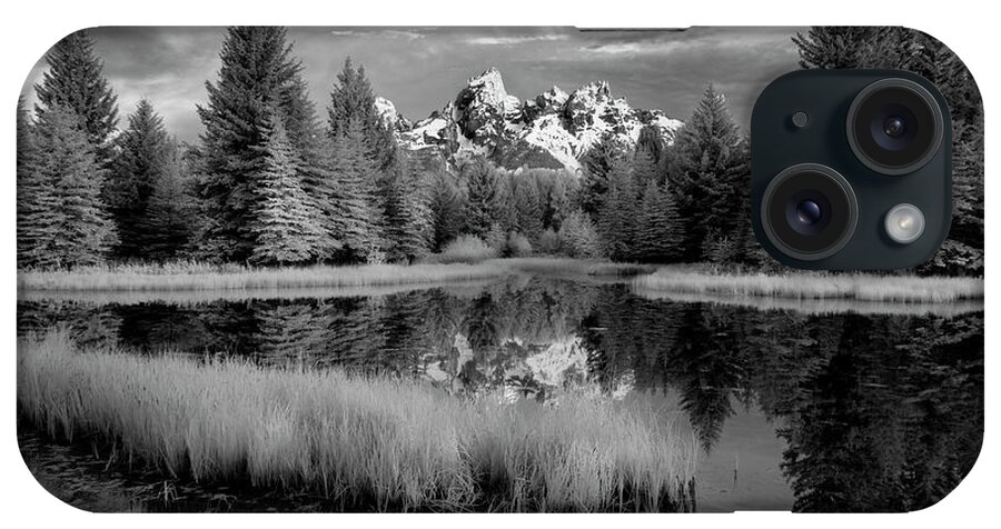 Tetons iPhone Case featuring the photograph Schwabacher Dawn II by Jon Glaser