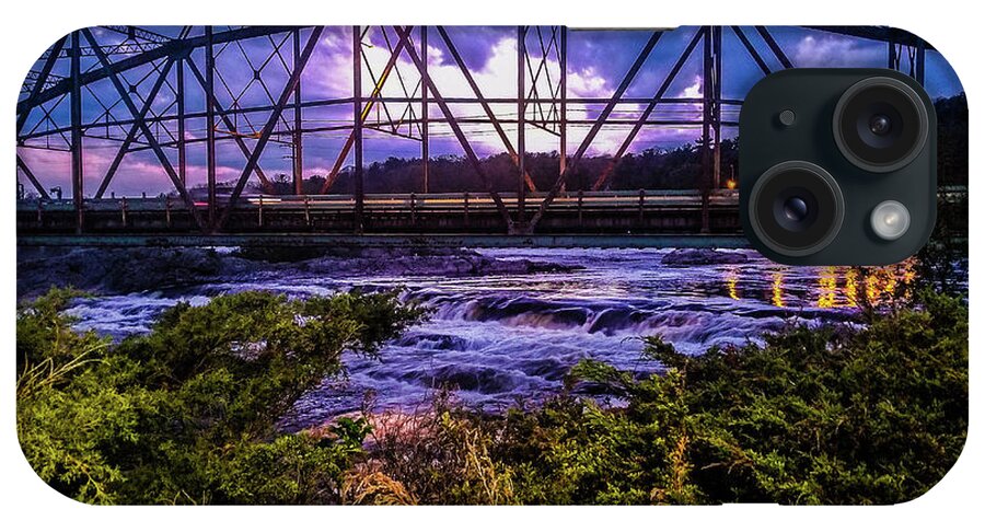 Architecture iPhone Case featuring the photograph Sea Dog Brew Pub Bridge by Elizabeth M