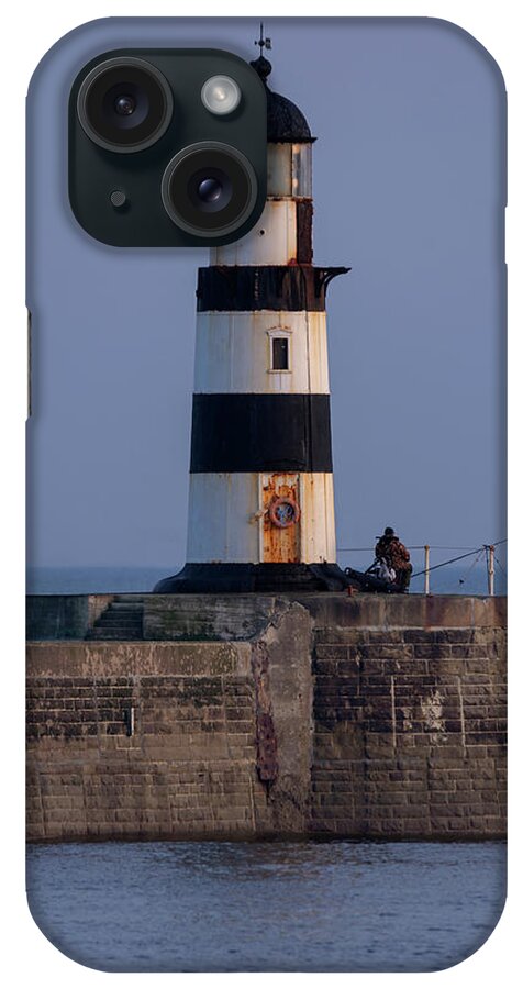 Seaham iPhone Case featuring the photograph Seaham lighthouse by Steev Stamford