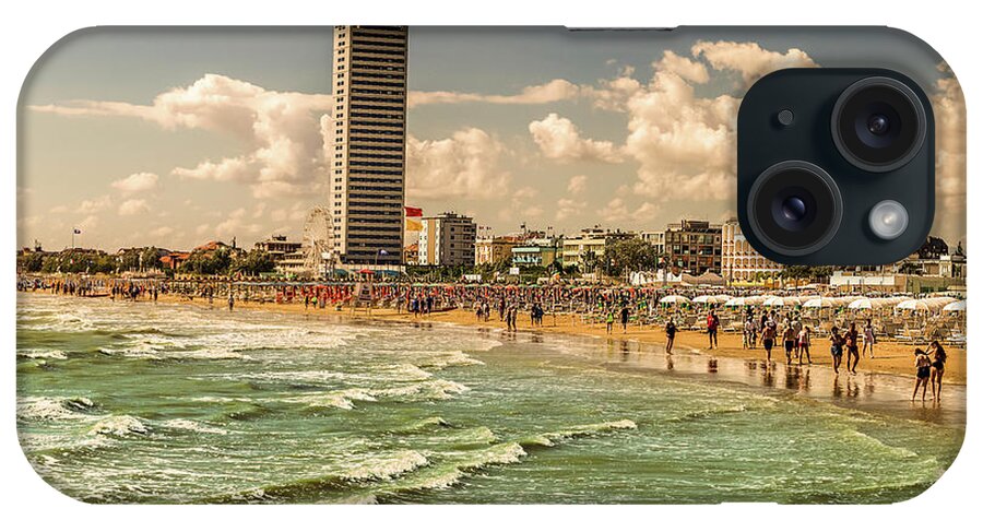 Bathers iPhone Case featuring the photograph Seaside Resorts by Vivida Photo PC