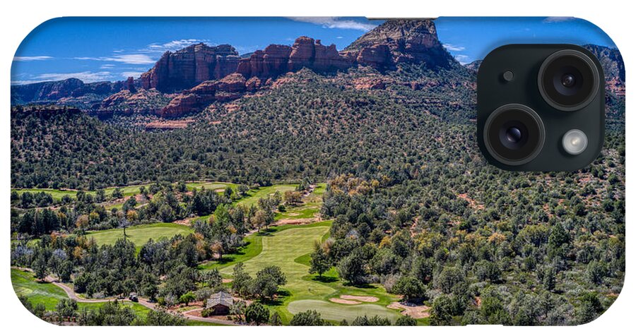 Sky iPhone Case featuring the photograph Seven Canyons Sedona Golf Course by Anthony Giammarino