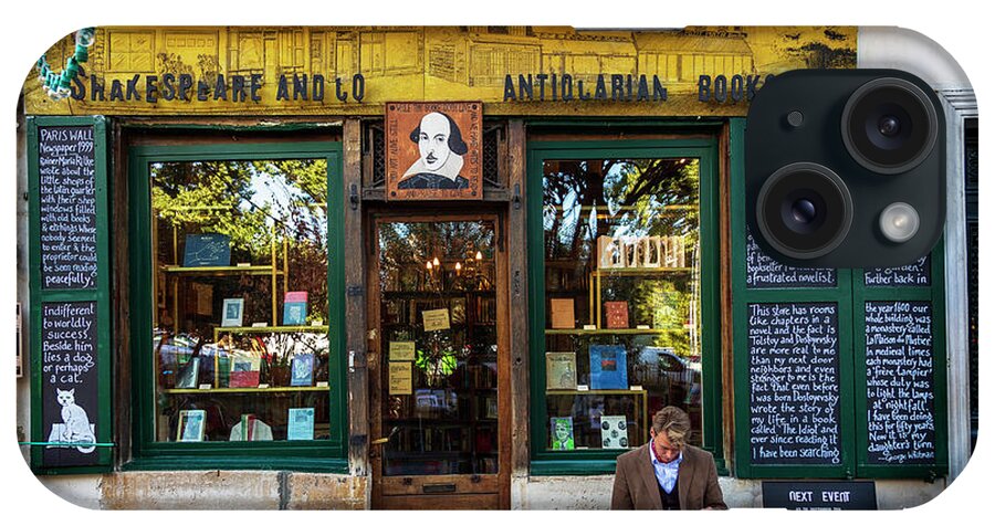 France iPhone Case featuring the photograph Shakespeare and Company Bookstore by Craig J Satterlee