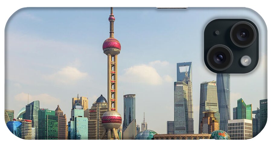 China iPhone Case featuring the photograph Shanghai City View by Aashish Vaidya