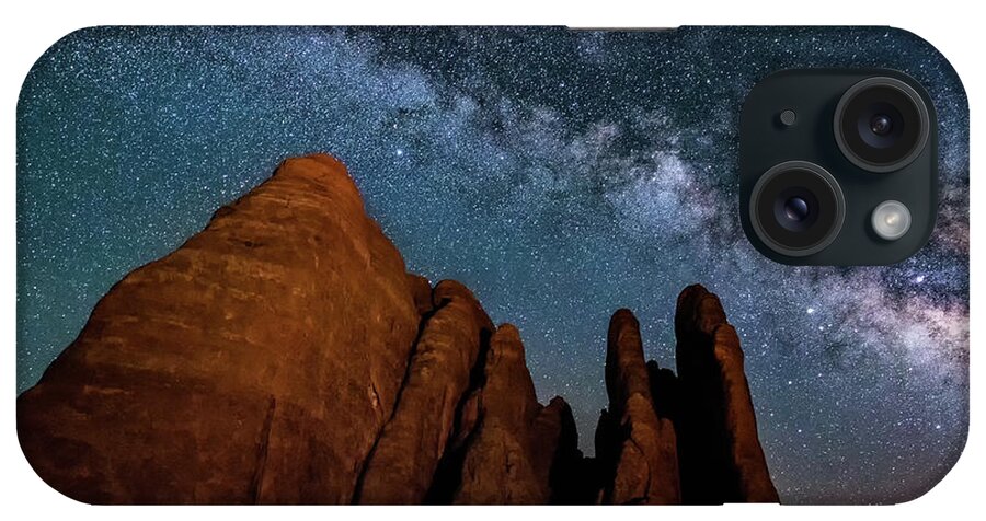Arches National Park iPhone Case featuring the photograph Shark Fins by Judi Kubes