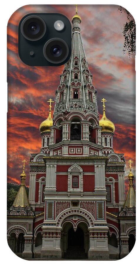 Church iPhone Case featuring the photograph Shipka Memorial Church, Shipka,Bulgaria by Martin Smith