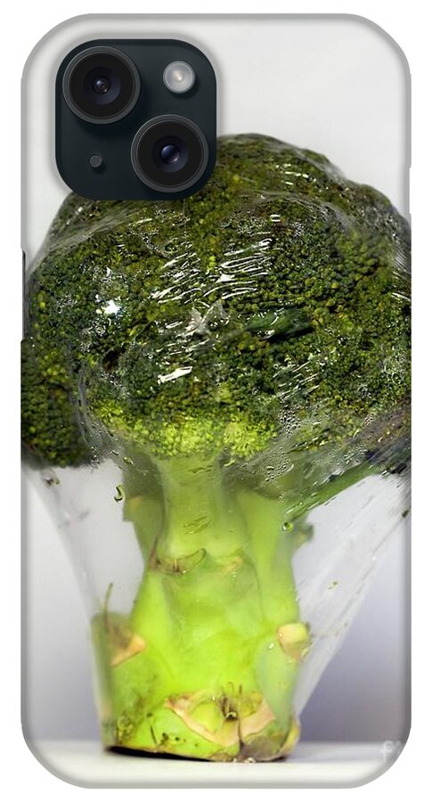Broccoli iPhone Case featuring the photograph Shrink-wrapped Broccoli by Ian Gowland/science Photo Library