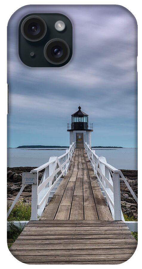 Maine iPhone Case featuring the photograph Simply Maine At Marshall Point by Robert Fawcett