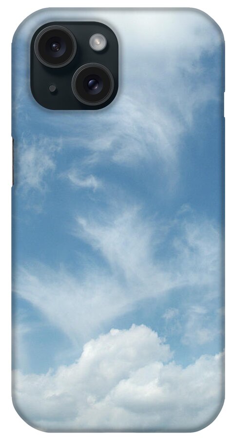 Curve iPhone Case featuring the photograph Sky And Clouds Nr. 100.000 by Mammamaart