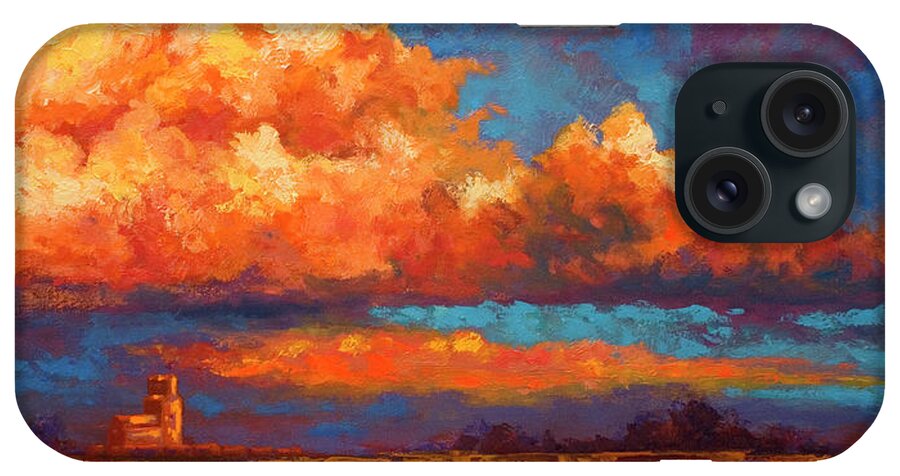 Sky iPhone Case featuring the painting Sky by Marion Rose