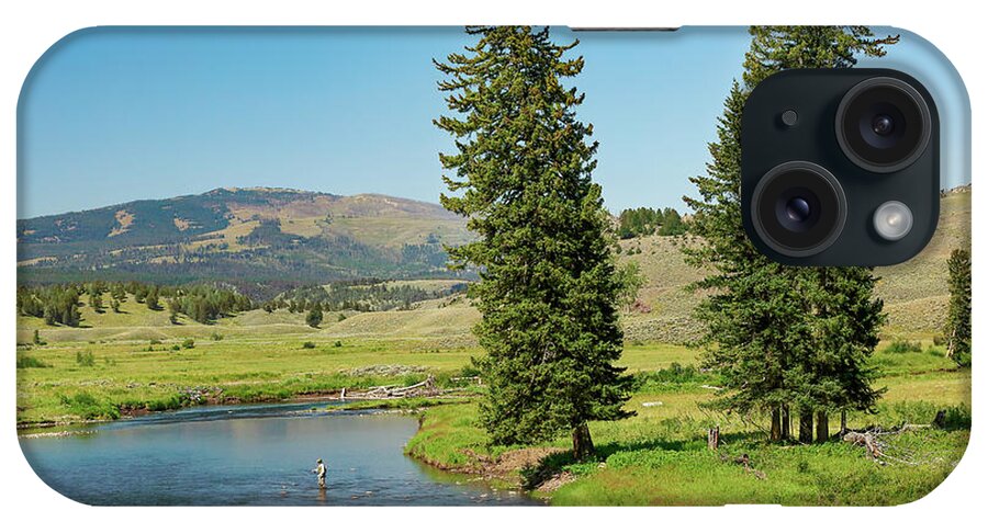 Slough Creek iPhone Case featuring the photograph Slough Creek by Todd Klassy