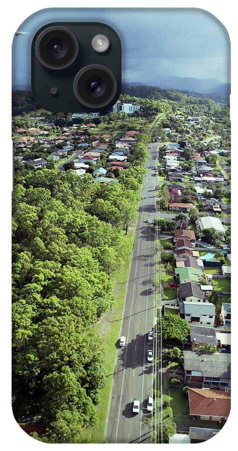 Suburb iPhone Case featuring the photograph Small Town In Gold Coast Australia by Aping Vision / Sts