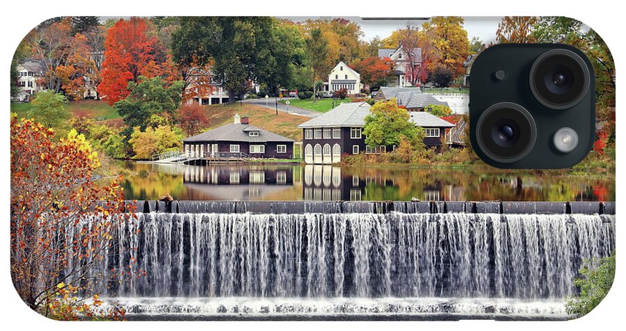 Smith College iPhone Case featuring the photograph Smith College Rowing Center 3851 by Jack Schultz