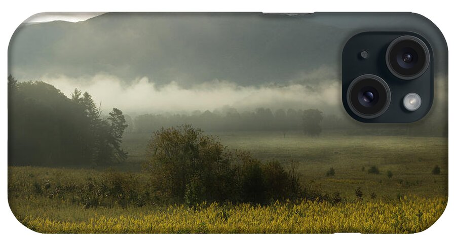 Sunrise iPhone Case featuring the photograph Smoky Mountain October 2 by Mike Eingle