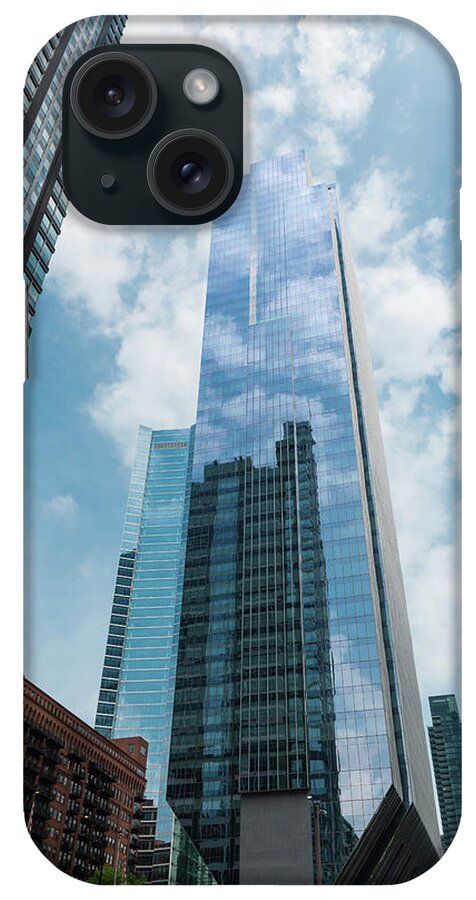 Chicago iPhone Case featuring the photograph Soaring Skyscraper by Liz Albro