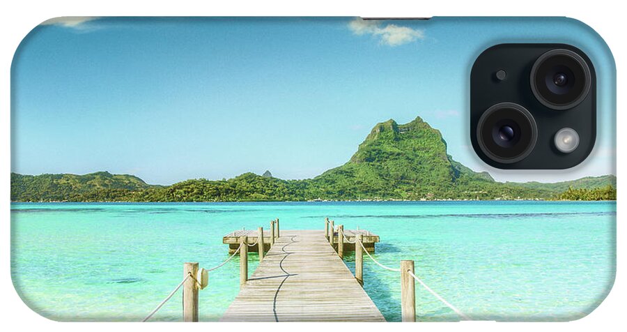 Bora Bora iPhone Case featuring the photograph Soft and Light 19 by Becqi Sherman