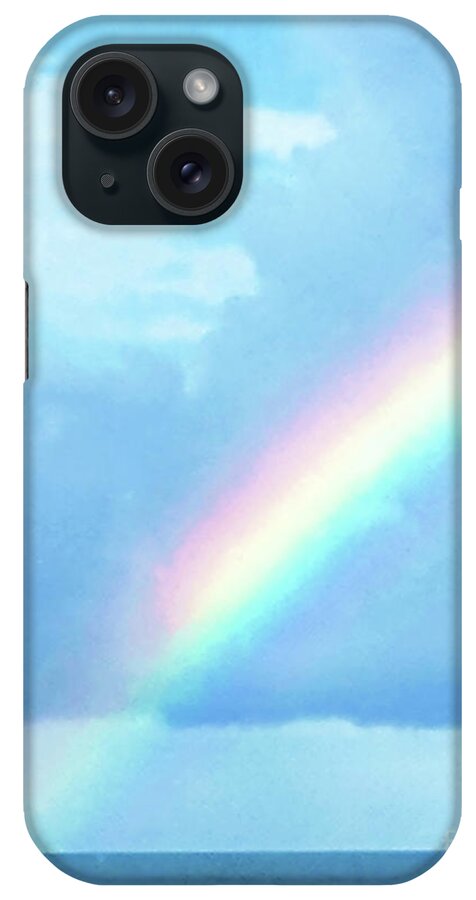 Rainbow iPhone Case featuring the photograph Somewhere Over the Rainbow by Roberta Byram