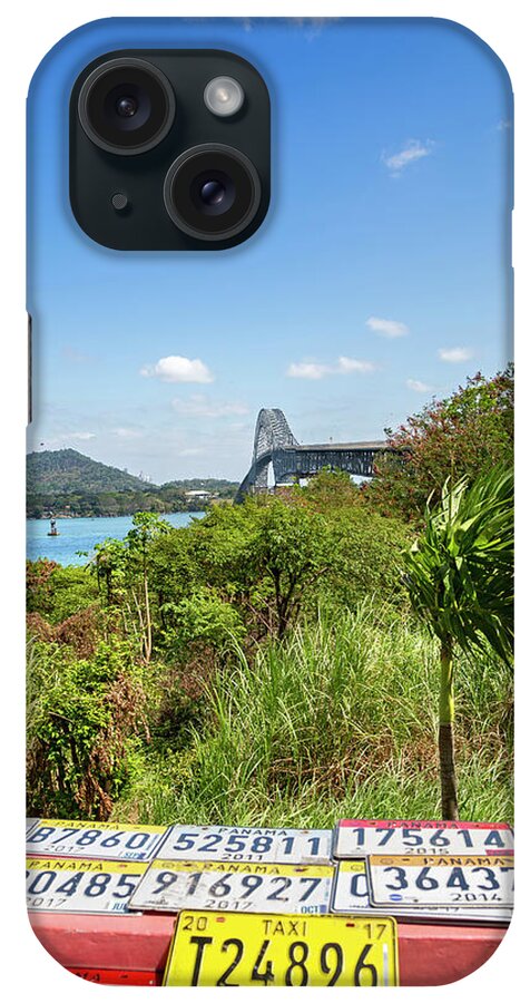 Estock iPhone Case featuring the digital art Souvenirs, Balboa, Panama by Lumiere