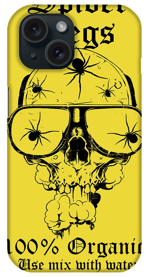 Spider iPhone Case featuring the digital art Spider Legs by Long Shot