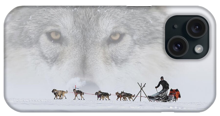 Iditarod iPhone Case featuring the photograph Spirit of the Run by Scott Slone