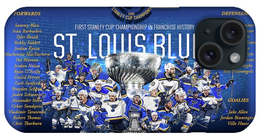 NHL 2019 Stanley Cup Champion St. Louis Blues Color 8 X 12 Photo Picture