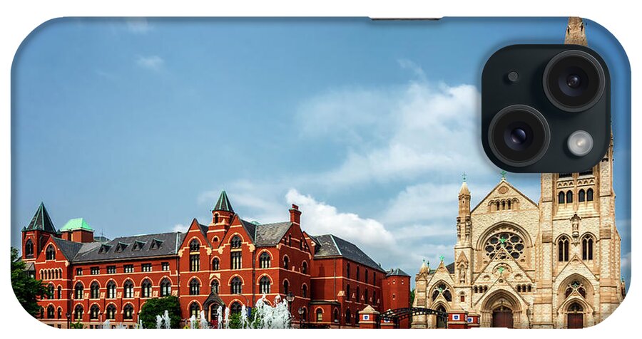 St Louis University iPhone Case featuring the photograph St Louis University on Grand GRK4253-06022019 by Greg Kluempers