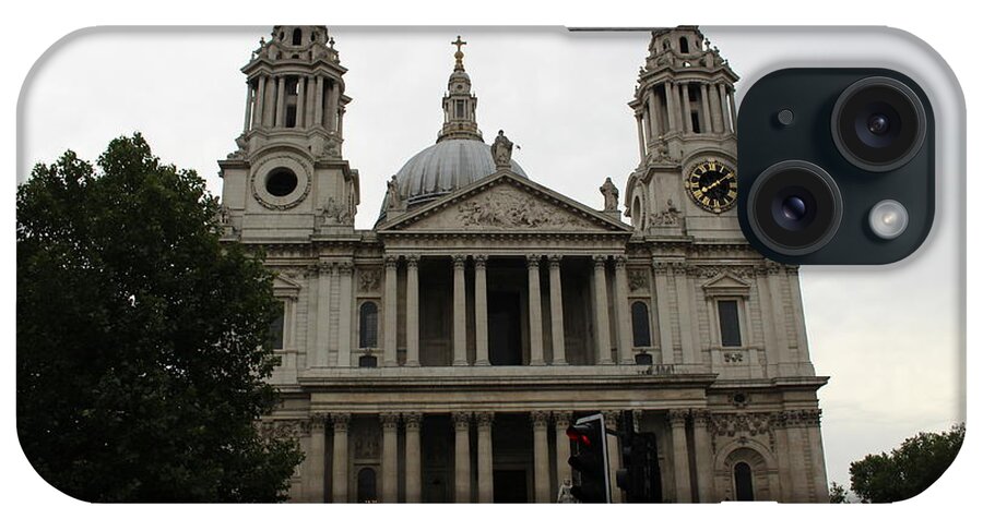 St. Paul's Cathedral iPhone Case featuring the photograph St. Paul's Cathedral by Laura Smith
