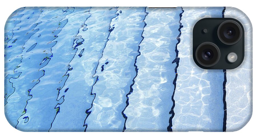 Florida iPhone Case featuring the photograph Stairs Into The Outdoors Swimming Pool by Cavan Images