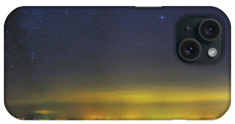 Tucson iPhone Case featuring the photograph Stars over Tucson by Chance Kafka