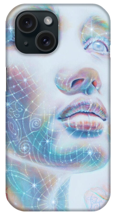 Dna iPhone Case featuring the painting Starseed by Robyn Chance
