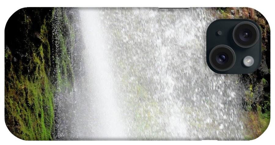 Waterfalls-oregon iPhone Case featuring the photograph Stop the Action by Scott Cameron